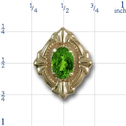 80883 Peridot Bracelet Slide 